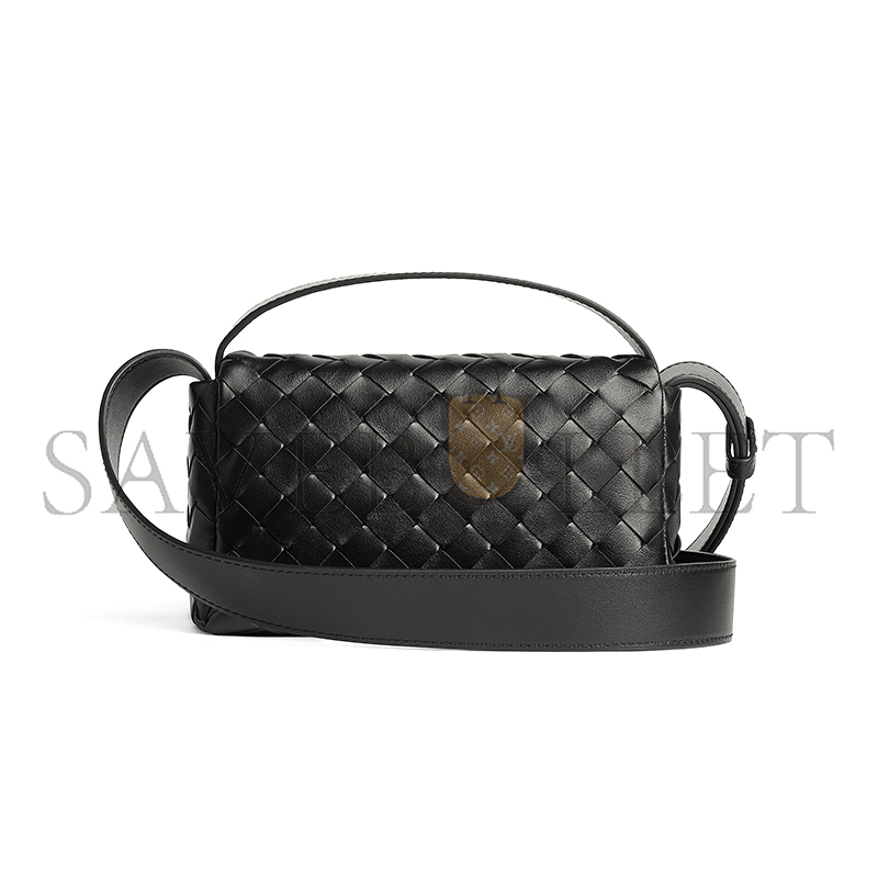 BOTTEGA VENETA INTRECCIATO MINI BAG WITH FLAP 857931V2HL08803 (20*12*6.5cm)